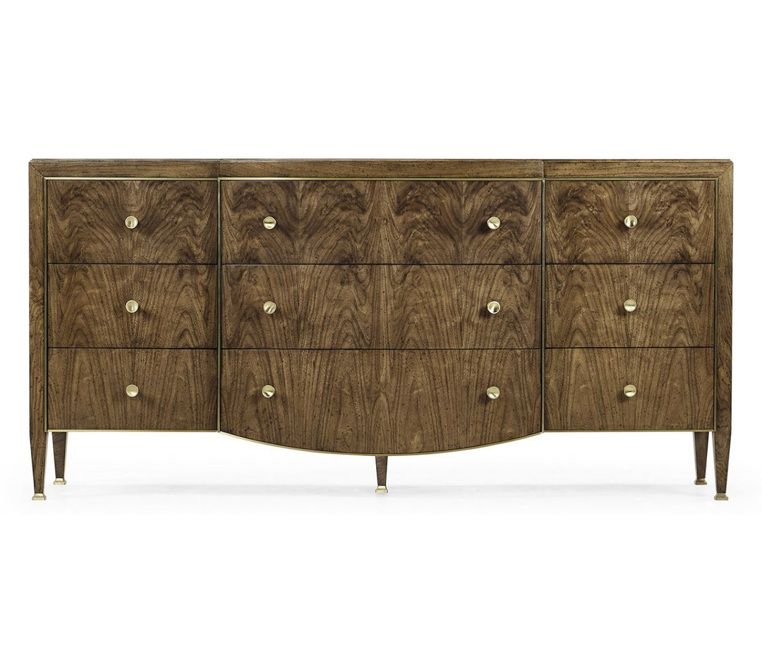 Barcelona Catalonia Walnut Chest Of Drawers