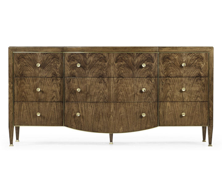 Barcelona Catalonia Walnut Chest Of Drawers
