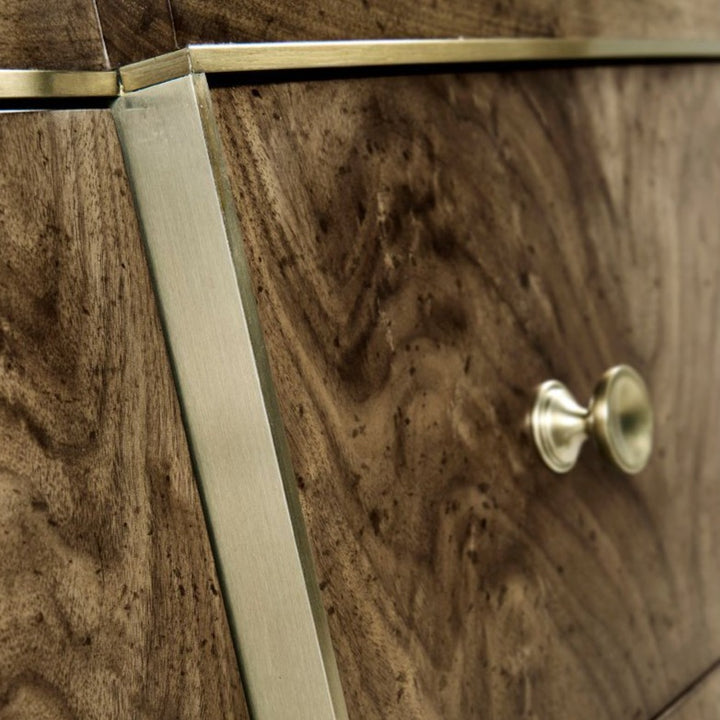 Barcelona Catalonia Walnut Chest Of Drawers