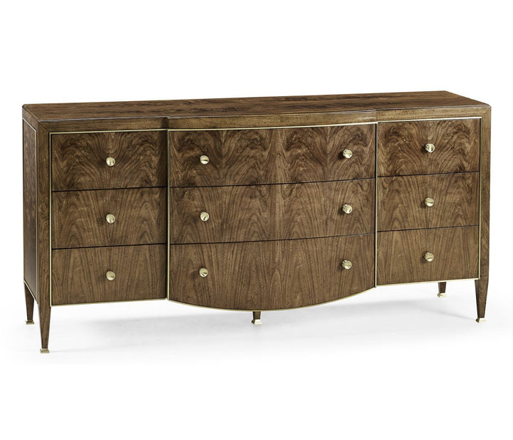 Barcelona Catalonia Walnut Chest Of Drawers