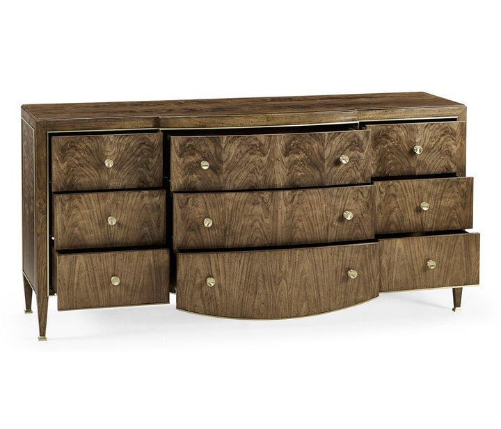 Barcelona Catalonia Walnut Chest Of Drawers
