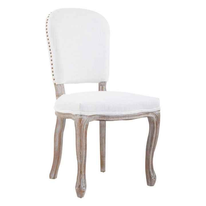 Kensington Townhouse Dining Chair - White Linen