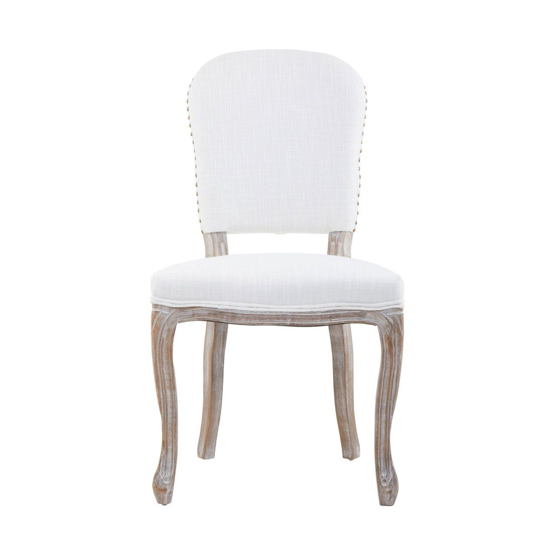 Kensington Townhouse Dining Chair - White Linen