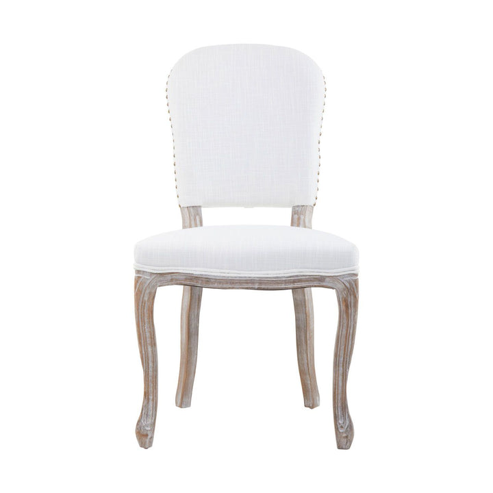 Kensington Townhouse Dining Chair - White Linen