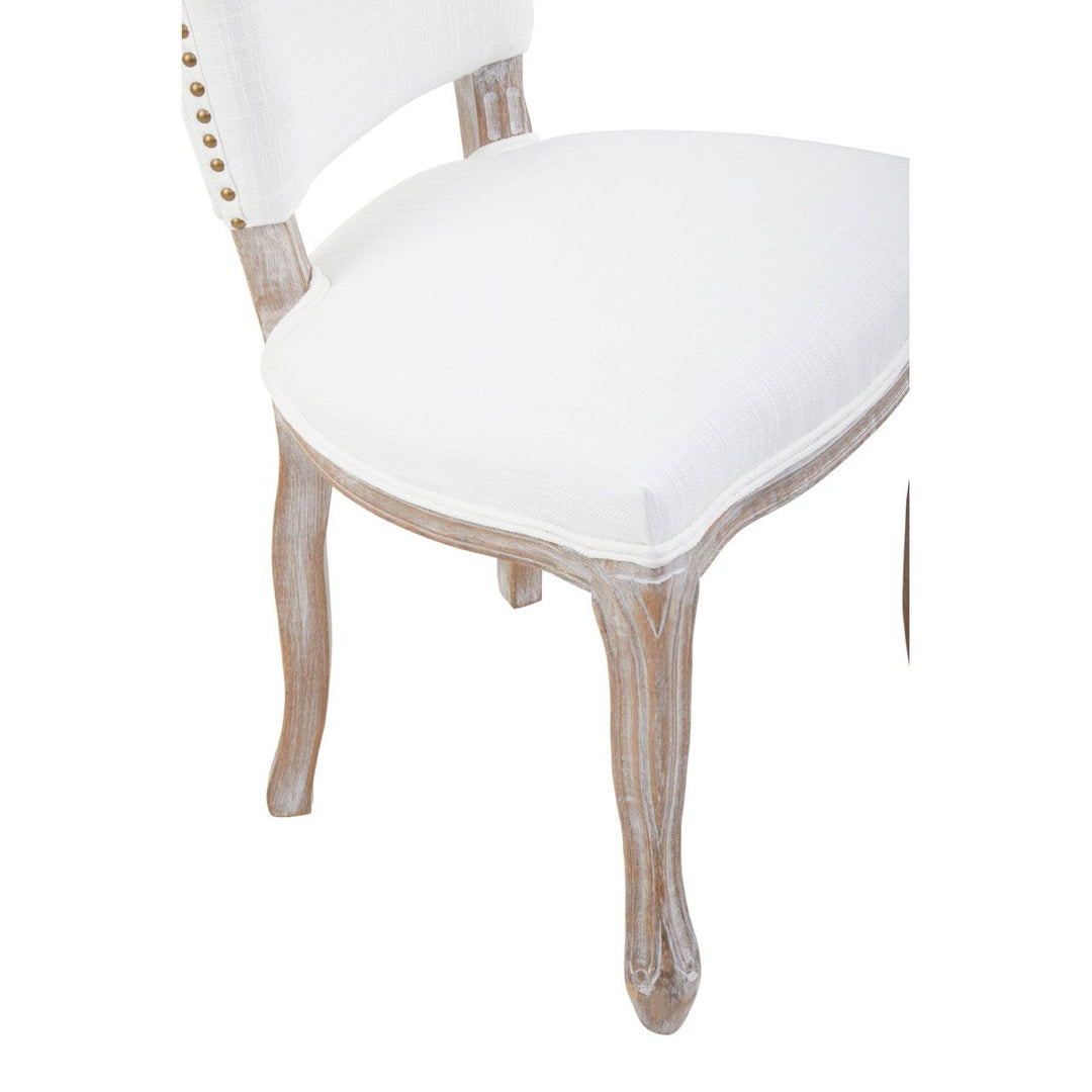 Kensington Townhouse Dining Chair - White Linen