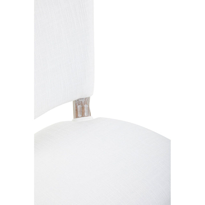 Kensington Townhouse Dining Chair - White Linen