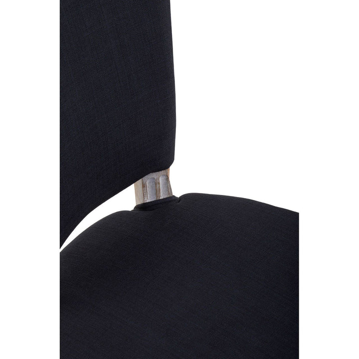 Kensington Townhouse Dining Chair - Black Linen