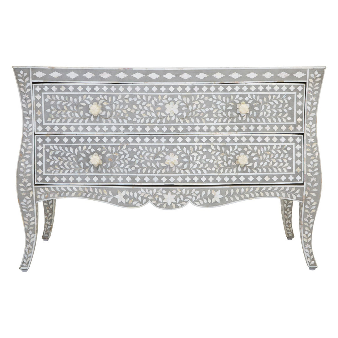 Zara Two Door Bone Inlay Chest