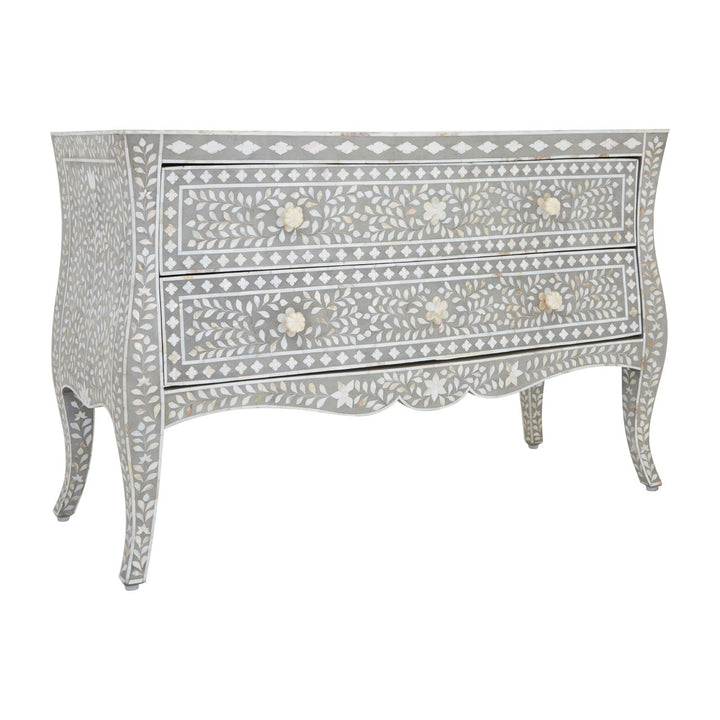 Zara Two Door Bone Inlay Chest