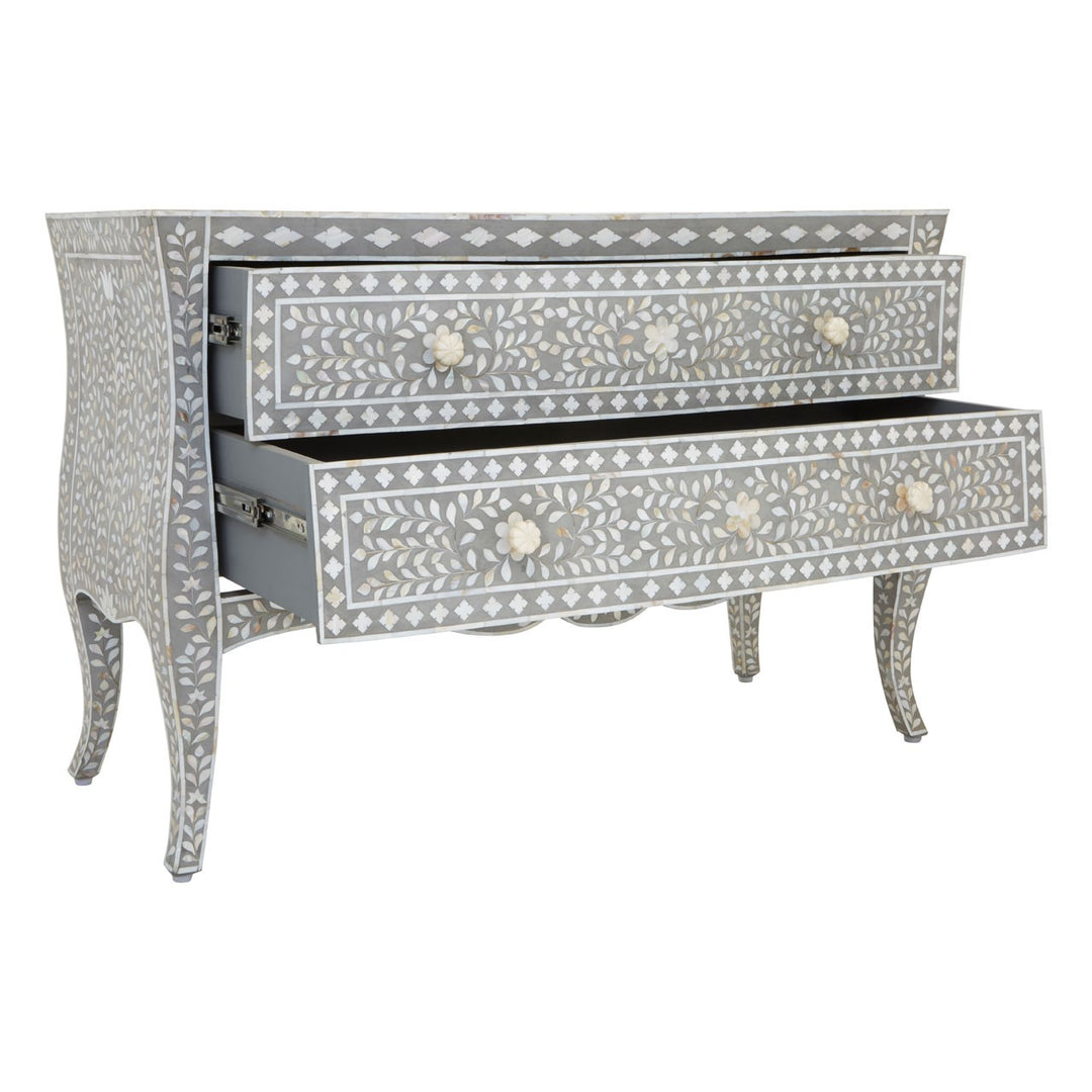 Zara Two Door Bone Inlay Chest