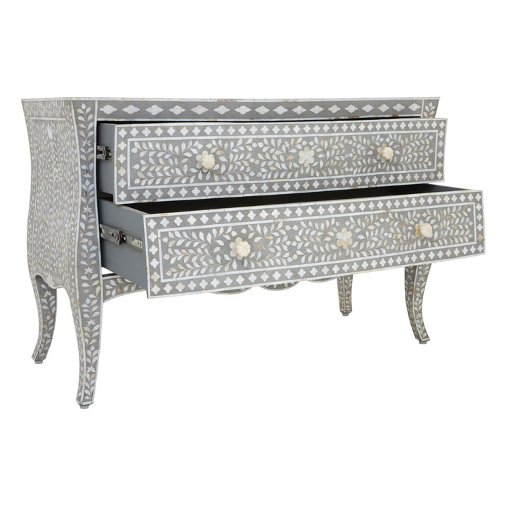 Zara Two Door Bone Inlay Chest