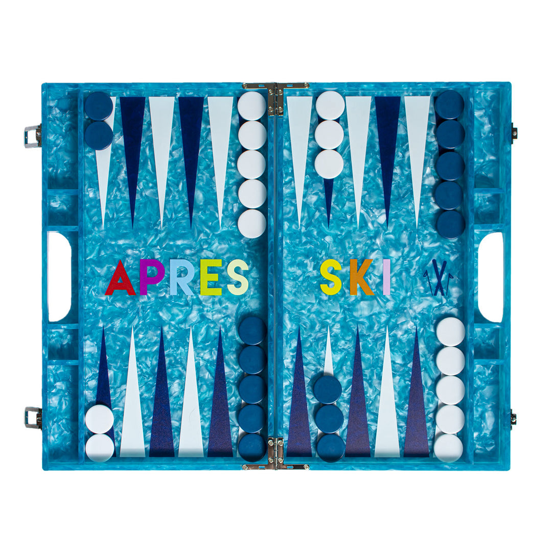 Apres Ski Acrylic Backgammon