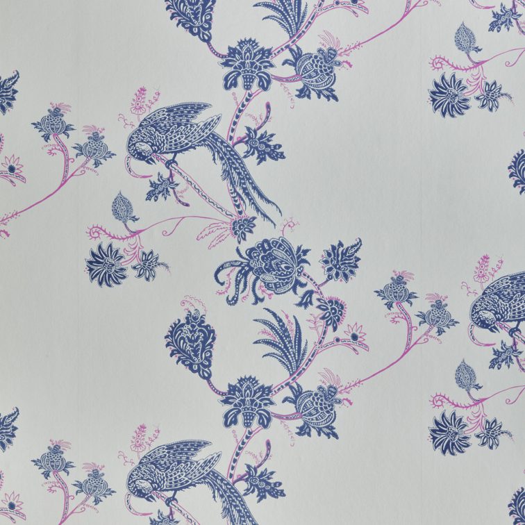 Vintage Bird Trail Wallpaper