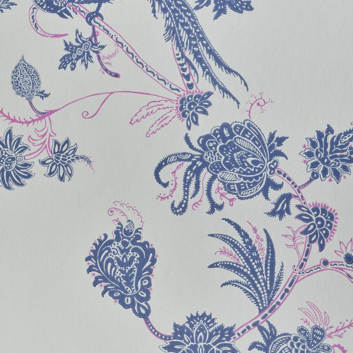 Vintage Bird Trail Wallpaper