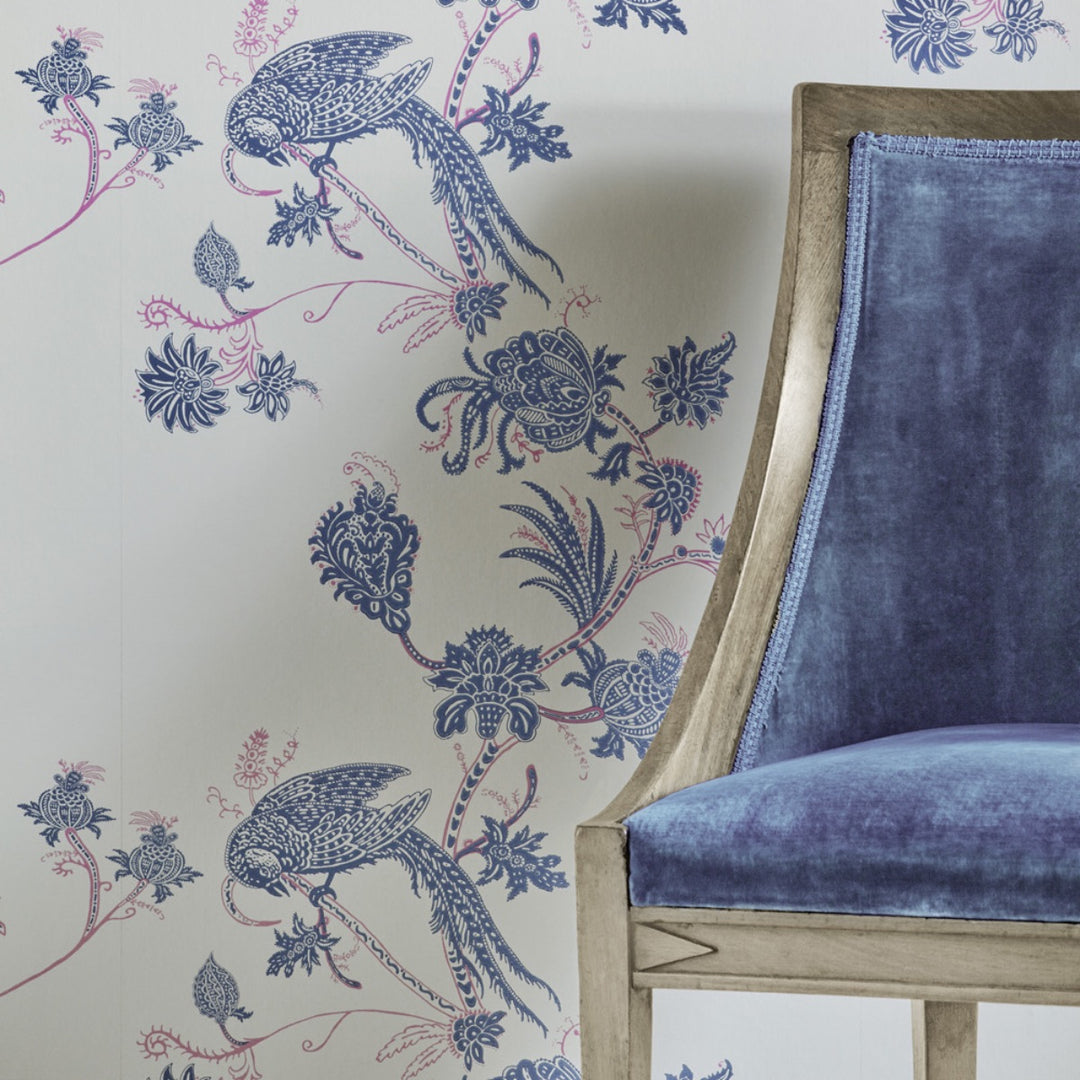 Vintage Bird Trail Wallpaper