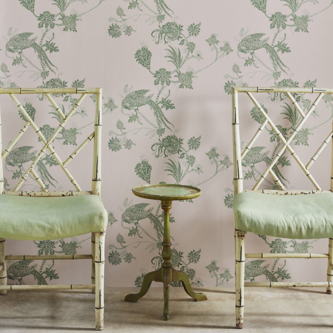 Vintage Bird Trail Wallpaper