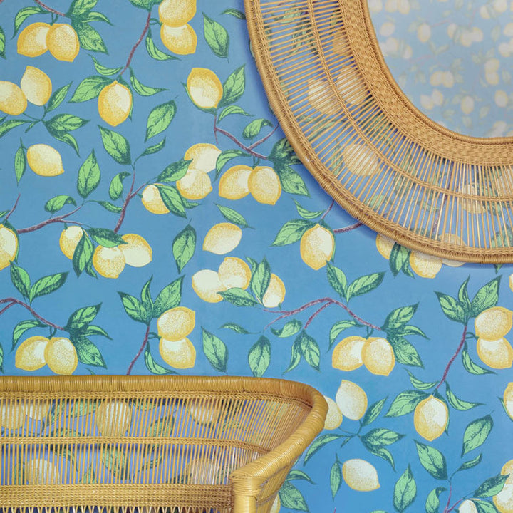 Capri Lemons Wallpaper