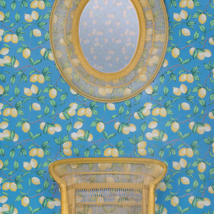 Capri Lemons Wallpaper
