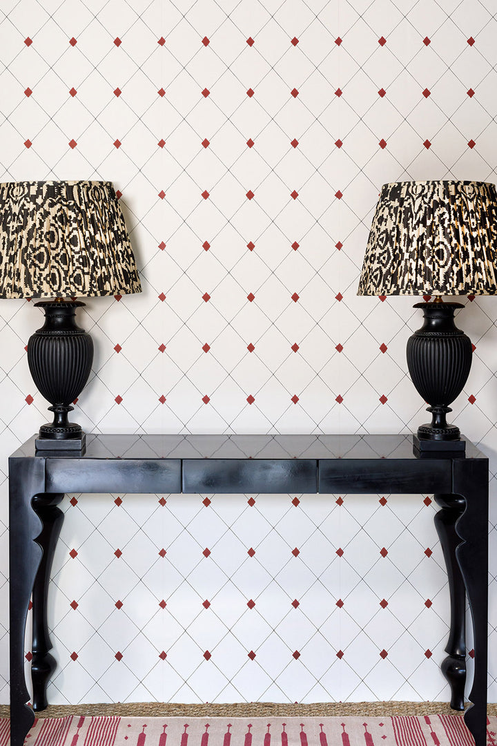 Diamond Trellis Wallpaper by Barneby Gates