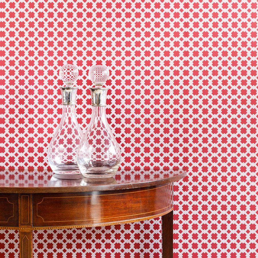 Lattice Cane Wallpaper