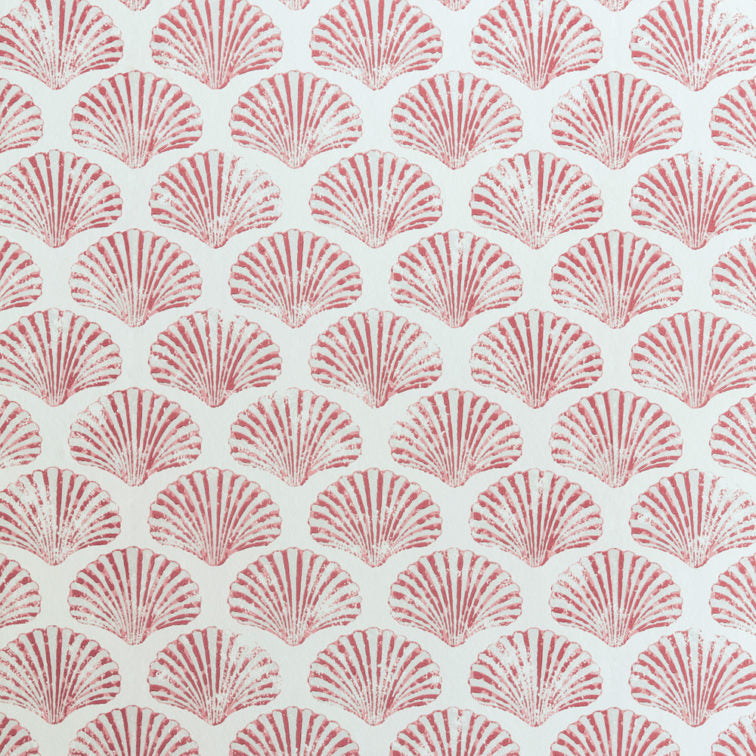 Red Scallop Shell Wallpaper