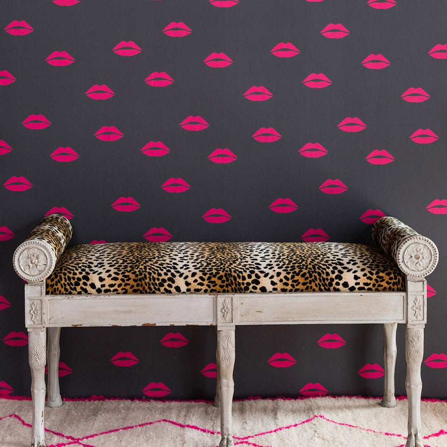 Tabitha Webbs x Barneby Gates Lips Wallpaper