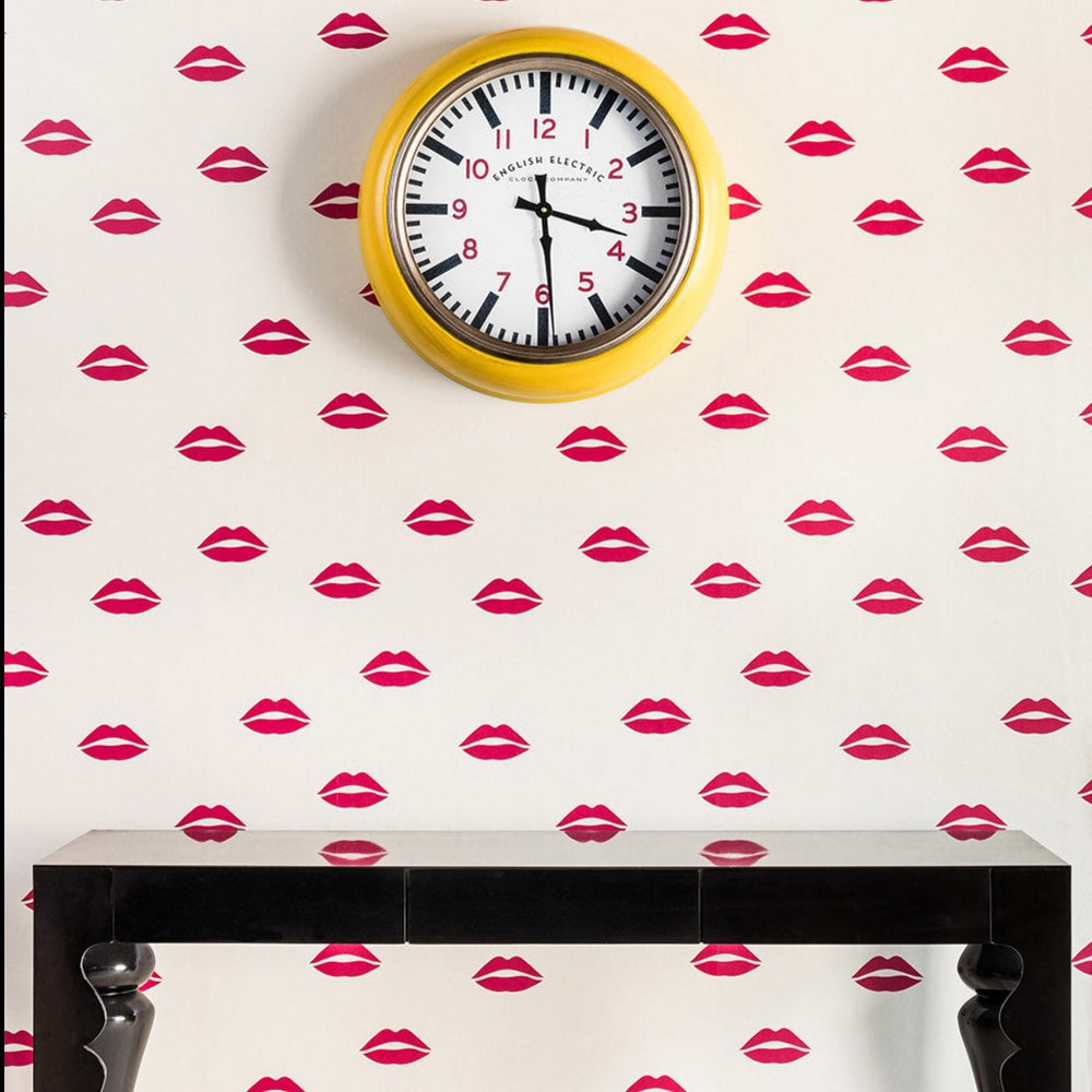 Tabitha Webbs x Barneby Gates Lips Wallpaper