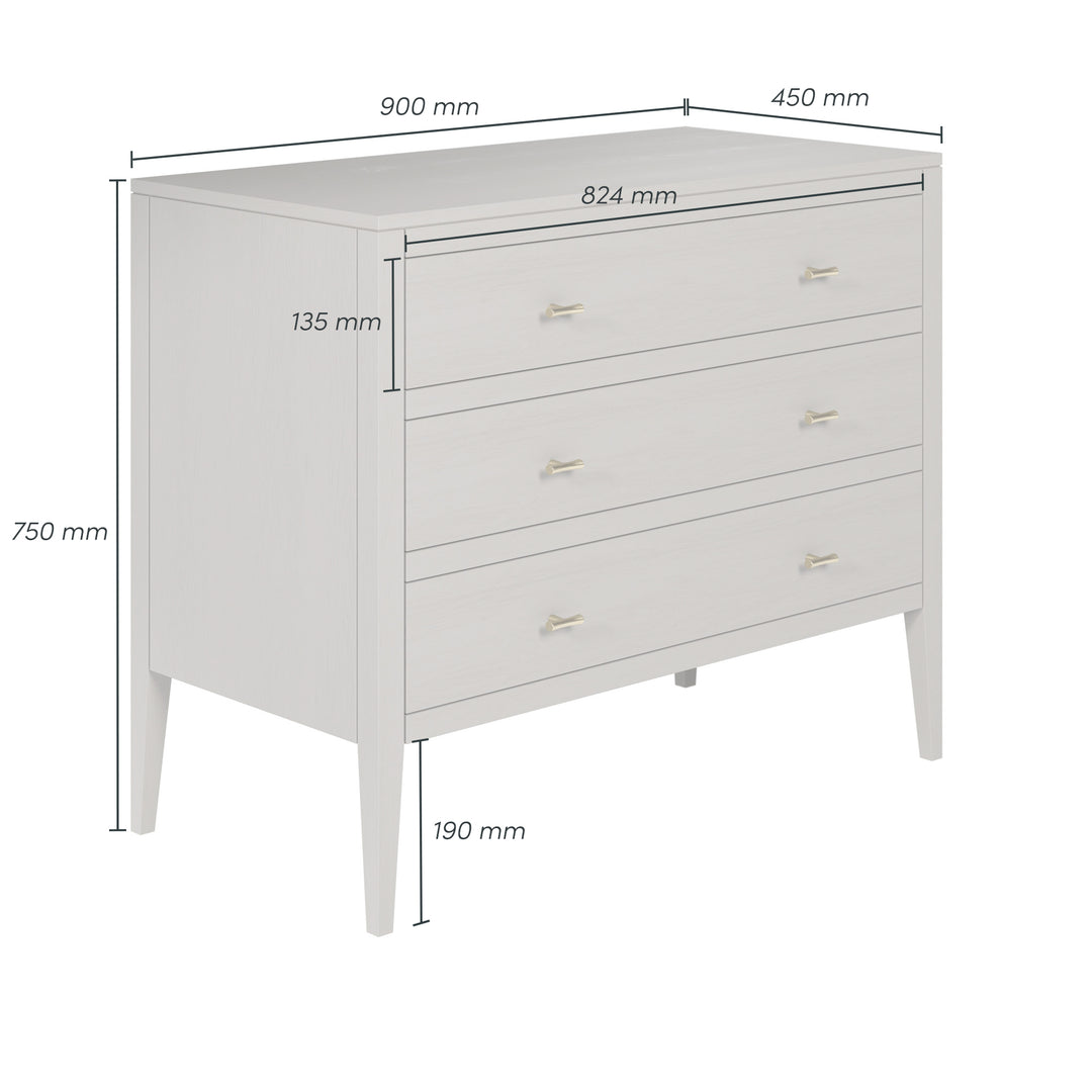 Radford Chest Of Drawers - Black