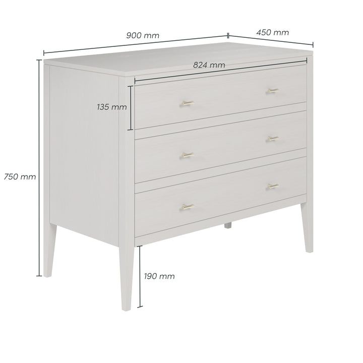 Radford Chest Of Drawers - Black
