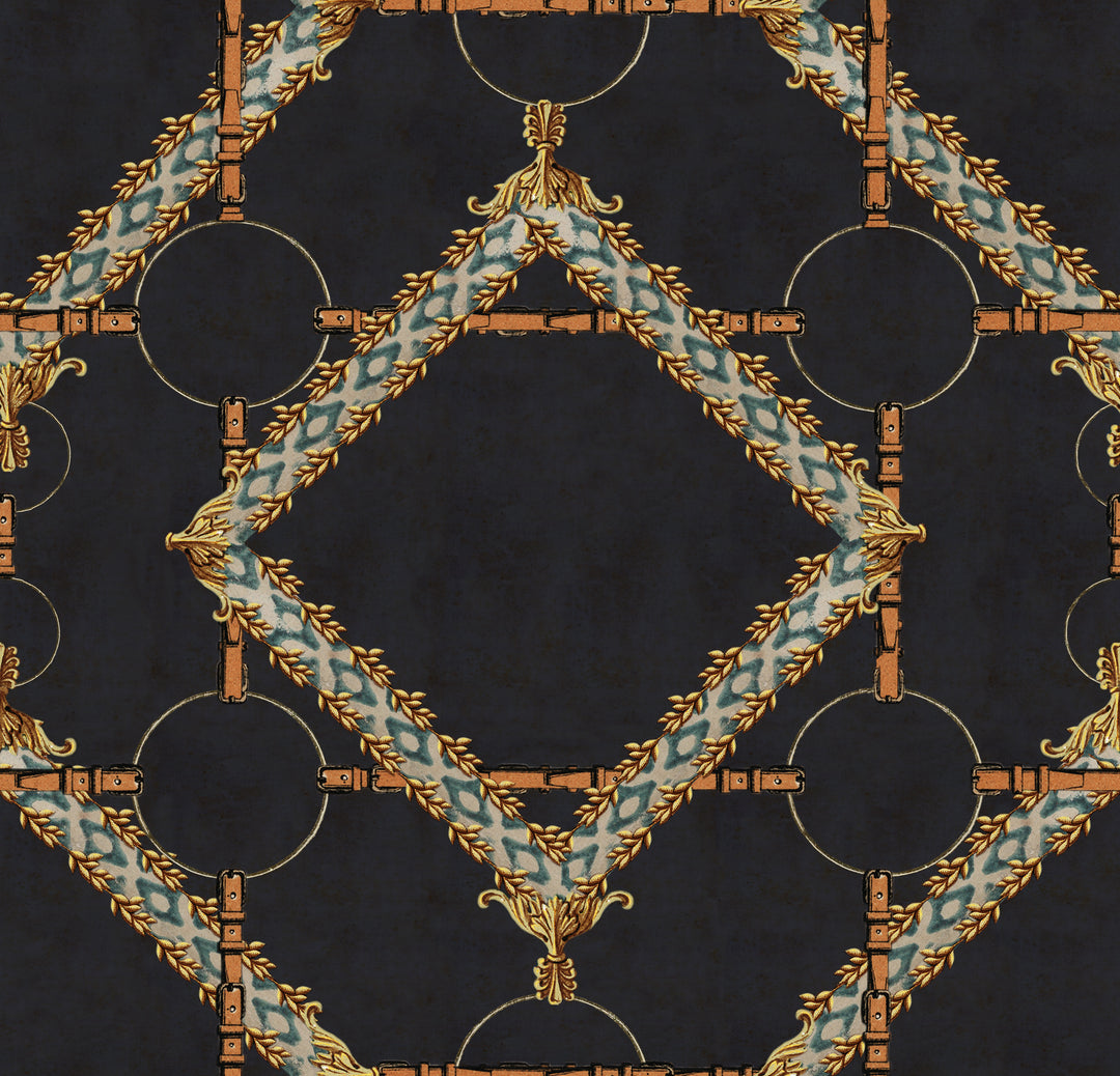 Decorative Harness Wallpaper