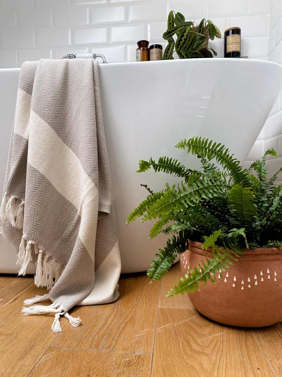 Ferah Organic Cotton Peshtemal Towel