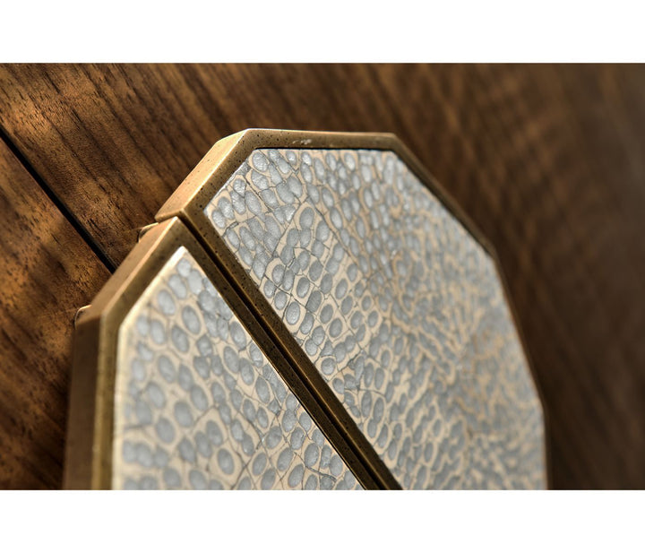 Garonne Walnut Curved Sideboard