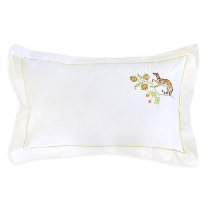 Camp Critters Embroidered Pillow Cases in Delta - Pair