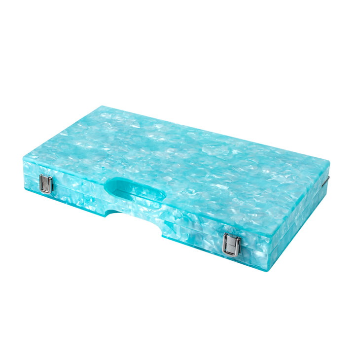 Hamptons Acrylic Backgammon | Acrylic Board Games