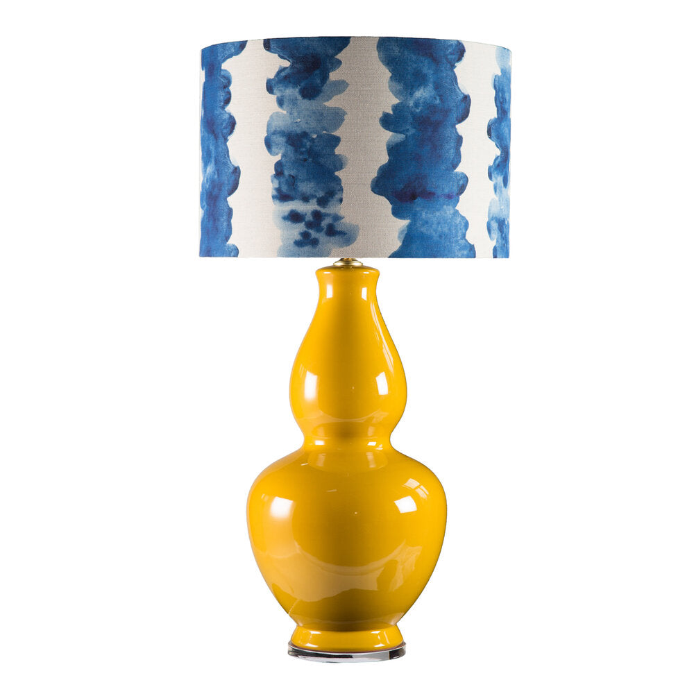 Darcey Ceramic Table Lamp Base - Mustard | KD Loves