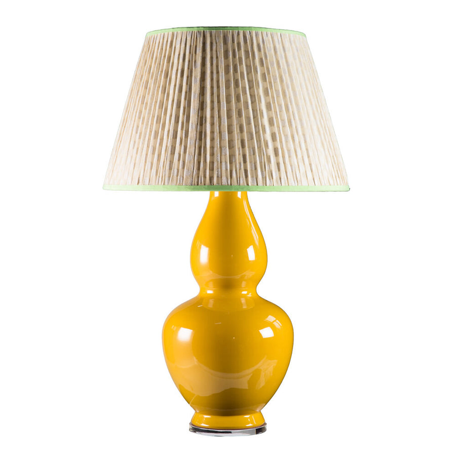 Darcey Ceramic Table Lamp Base - Mustard | KD Loves