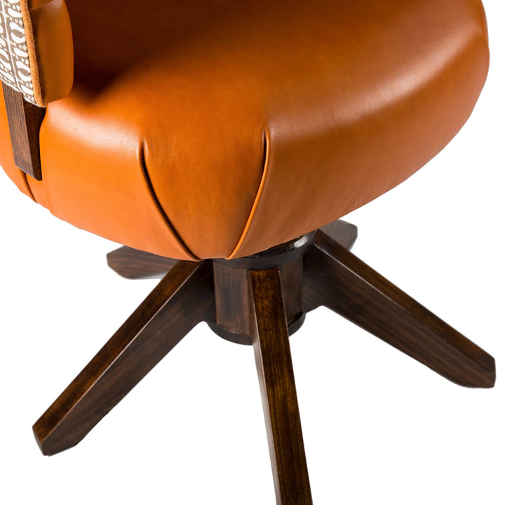 Chelsea Desk Chair - Orange