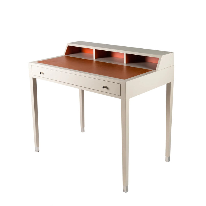 Kensington Desk - Marmalade Leather