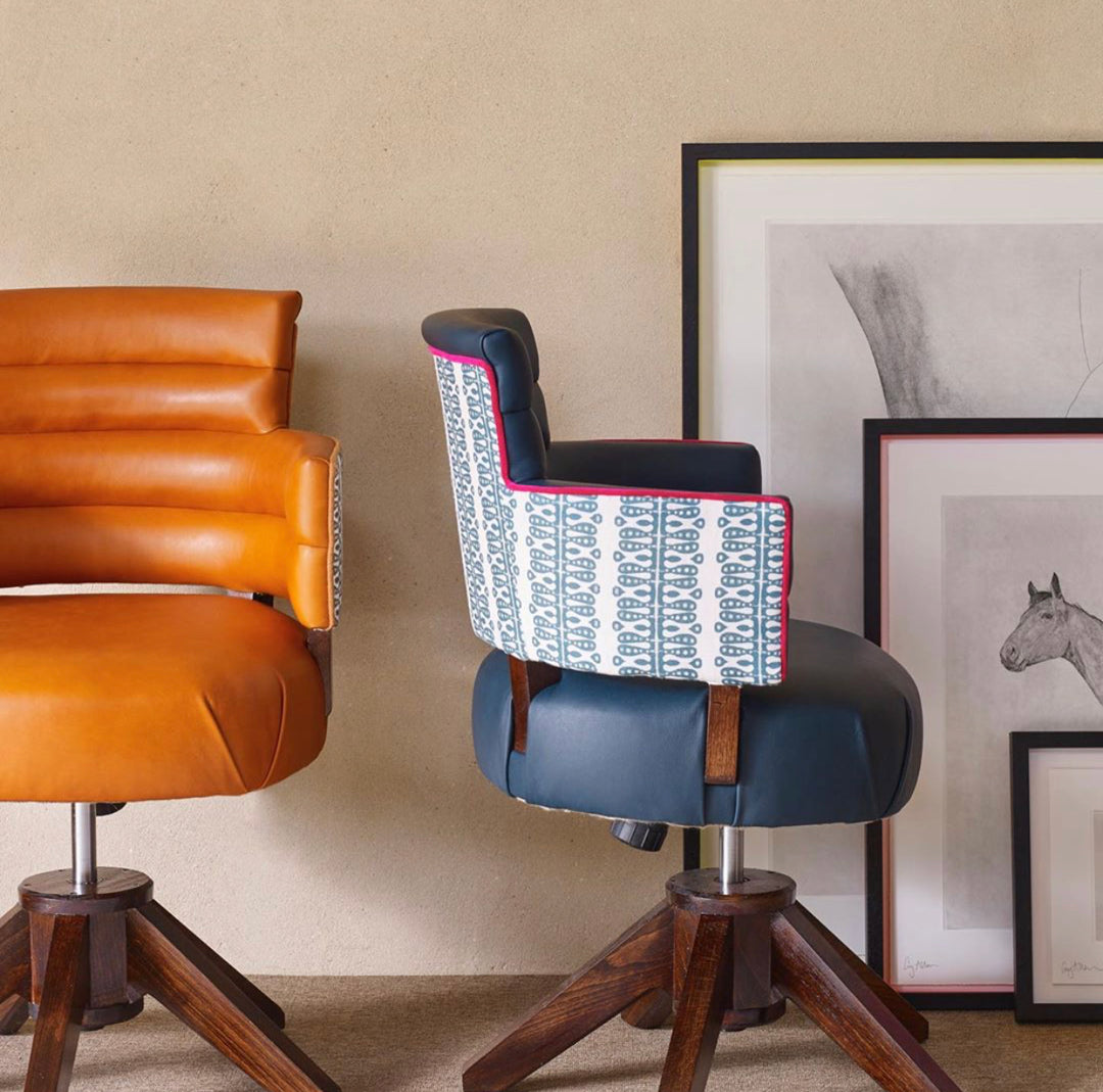 Chelsea Desk Chair - Orange