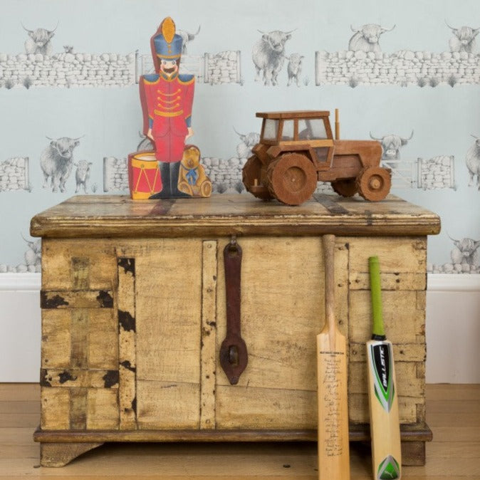 Highland Fling Wallpaper by Juliet Travers