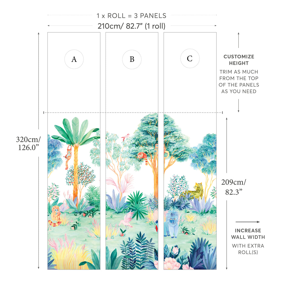 Jungle Mural Wallpaper