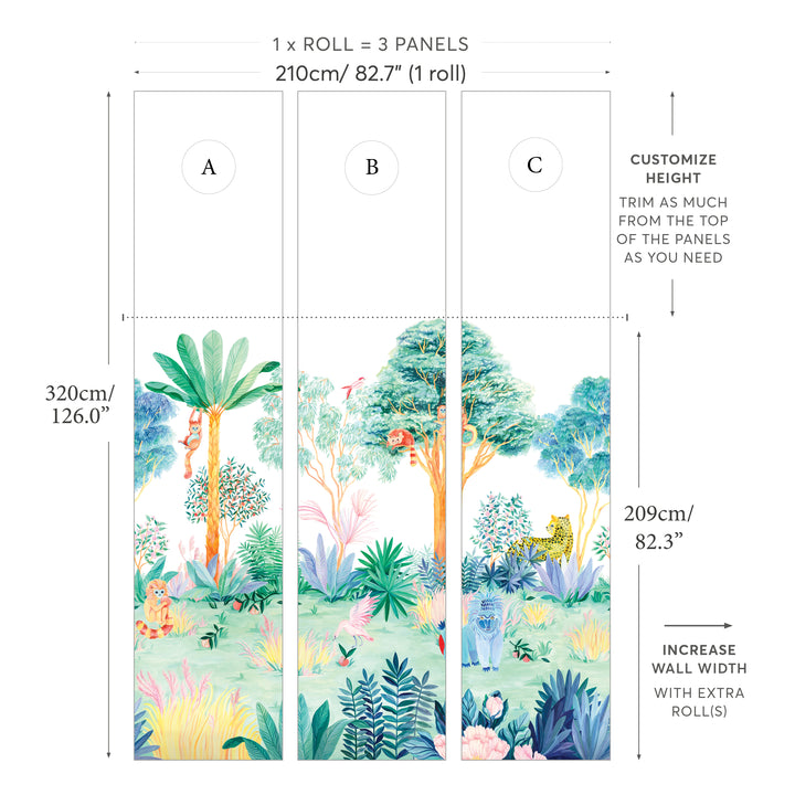 Jungle Mural Wallpaper