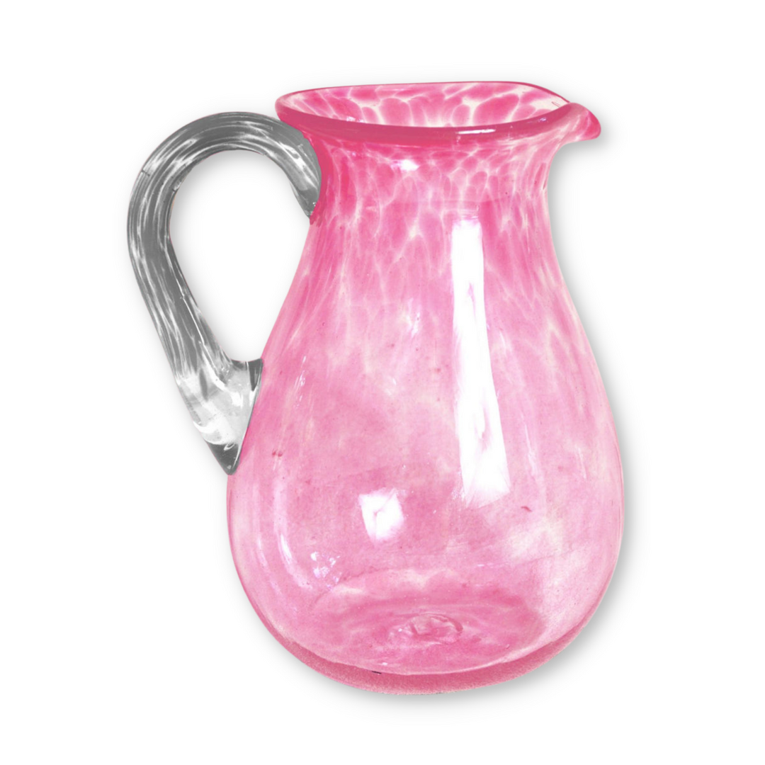 Pink Kittengela Glass Jug
