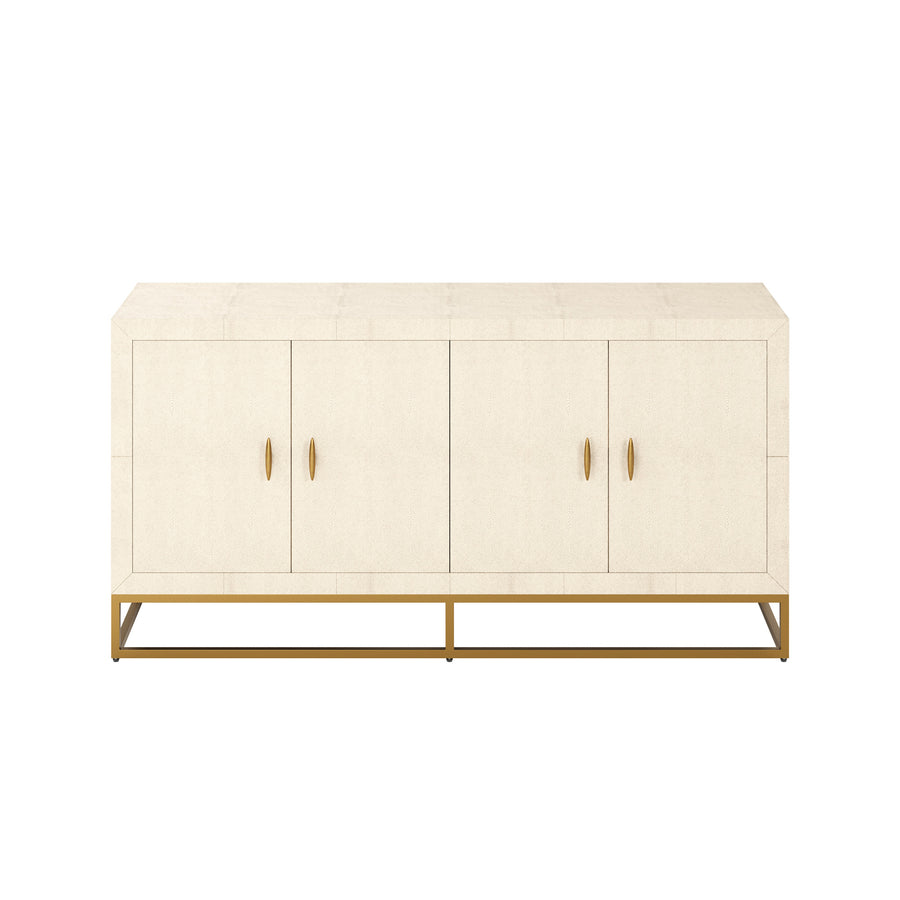 Hampton Sideboard - Cream Shagreen