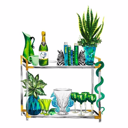 Bougie Chi Chi Bar Cart Stir Sticks