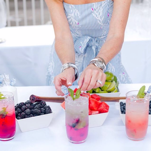 Blue & White Ginger Jar Stir Sticks