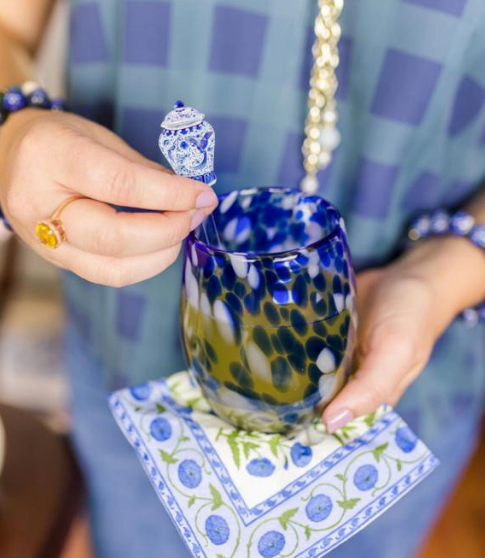 Blue & White Ginger Jar Stir Sticks