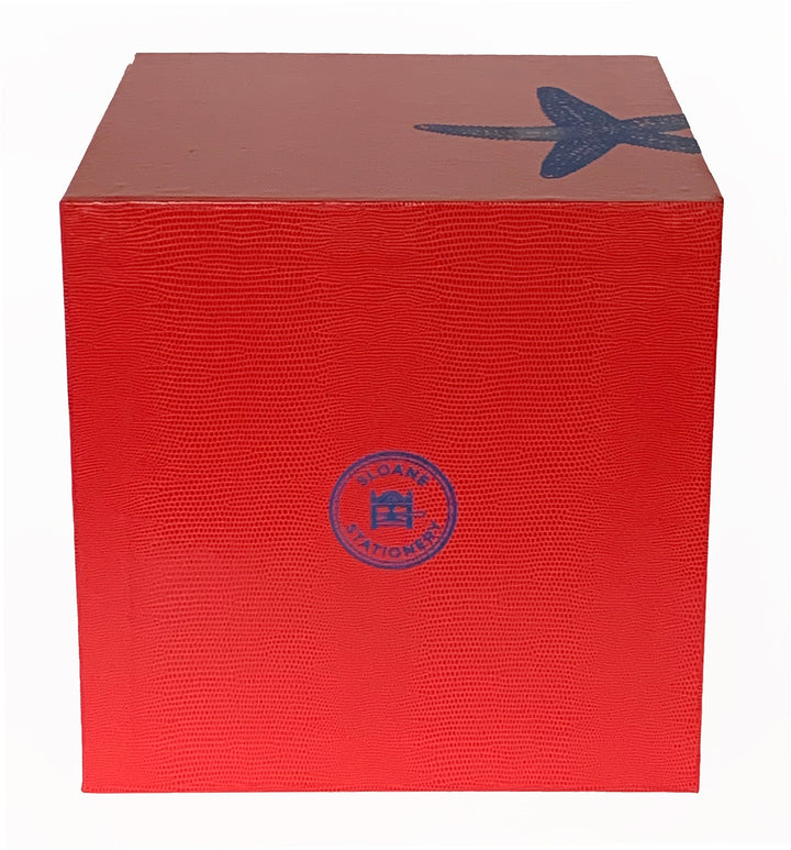 Starfish Wastepaper Bin - Red