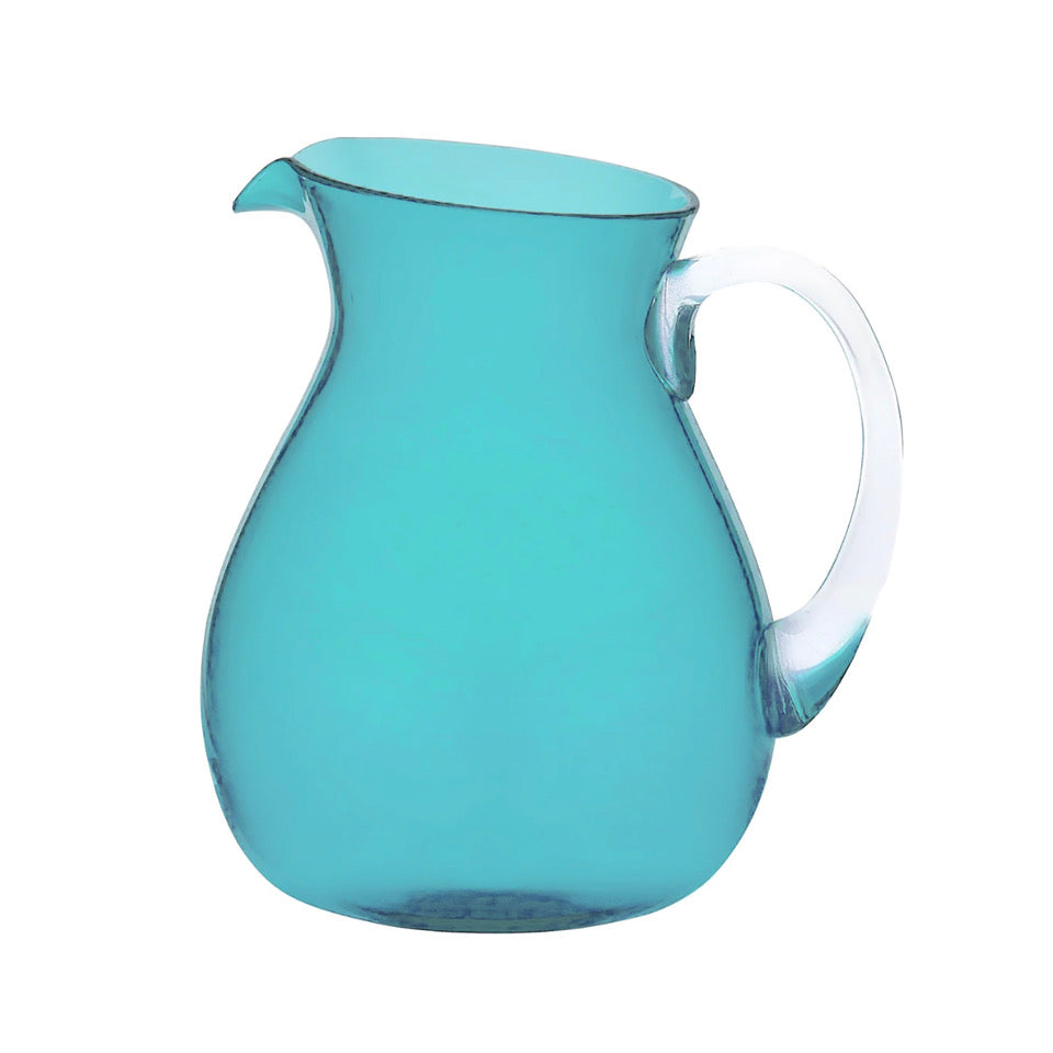 Turquoise Acrylic Jug