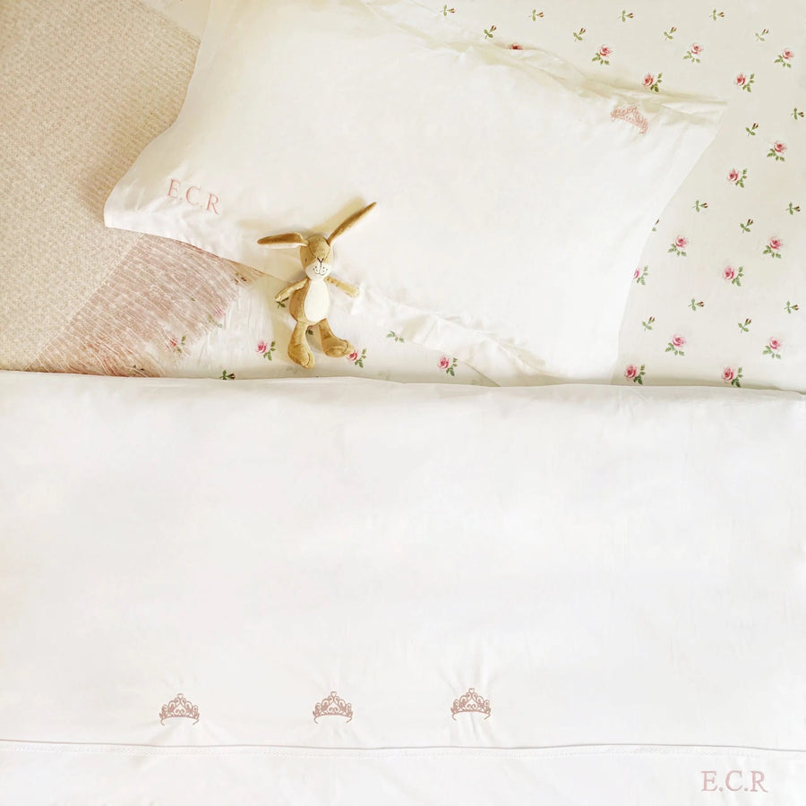 Tiggy Embroidered Tiara Cotton Bed Linen